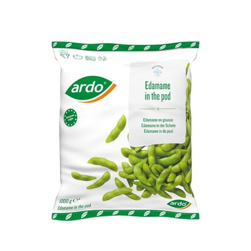 ARDO Edamame sojaoad kaunas 1kg (külmut.)