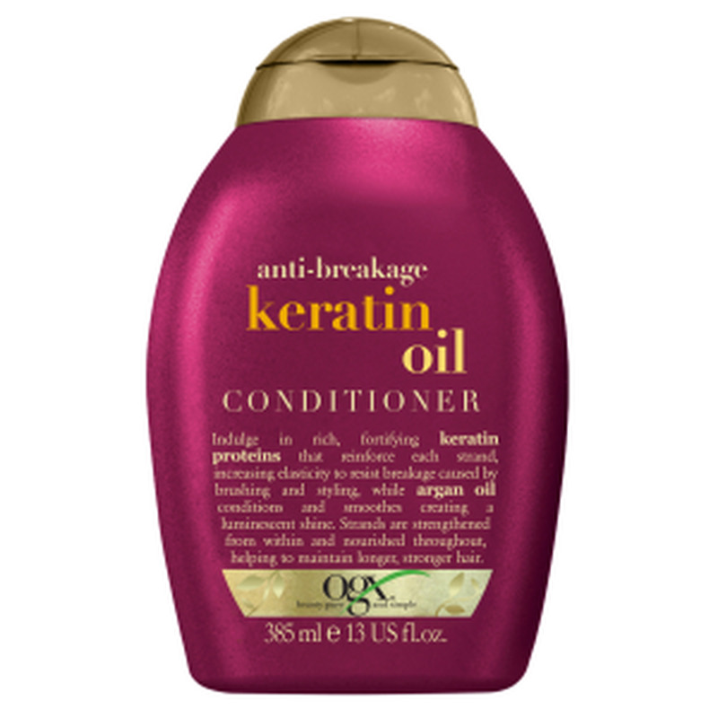 Juuksepalsam Anti-Breakage Keratin Oil, OGX, 385 ml