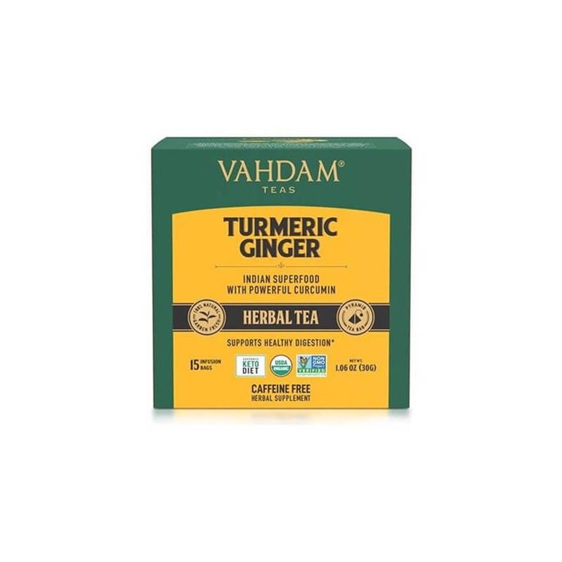 Taimetee Vahdam india Kurkumi-ingveri 30 g