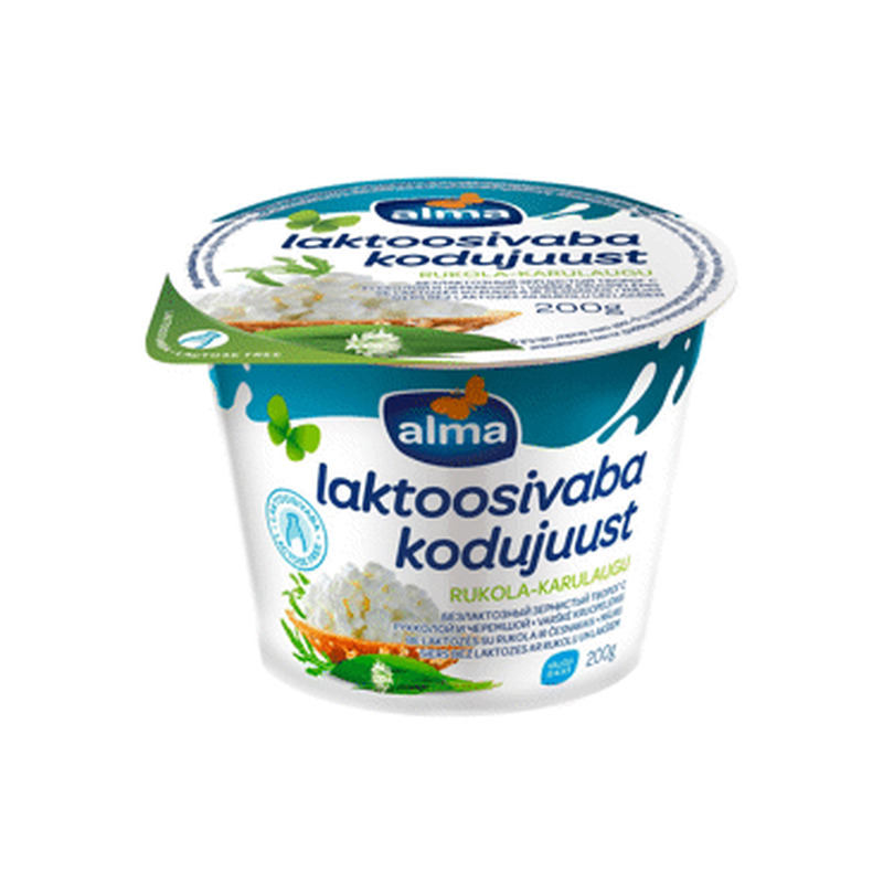 Kodujuust ALMA rukola-karul.lakt.v.,200g