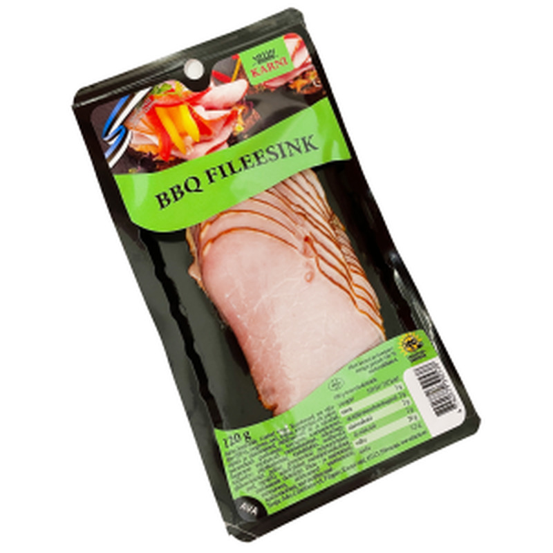 Karni suitsu-keedu BBQ fileesink 120g