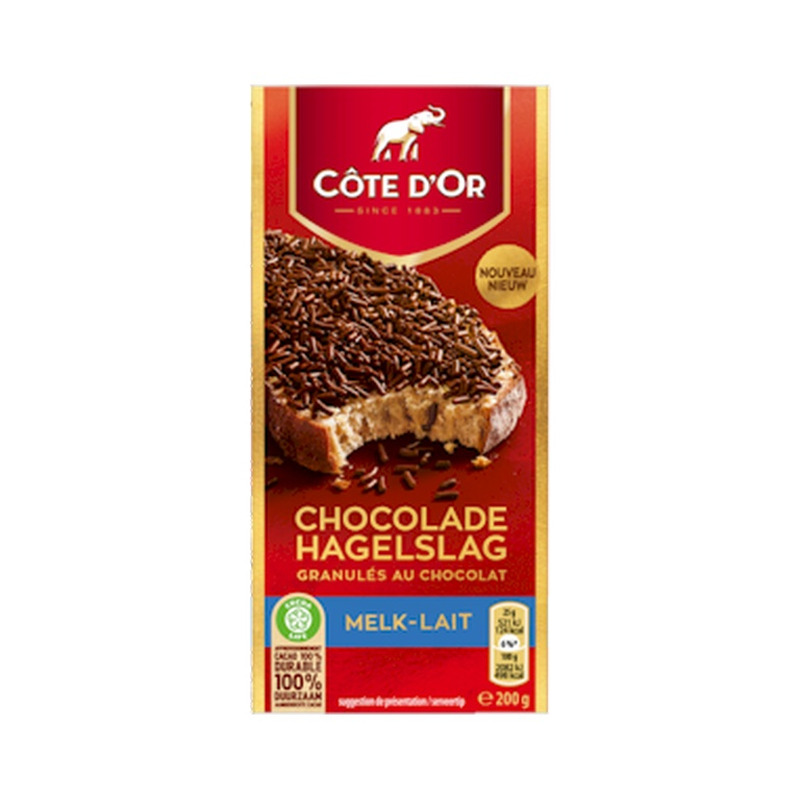 Piimašokolaadi puiste Côte d’Or 200g