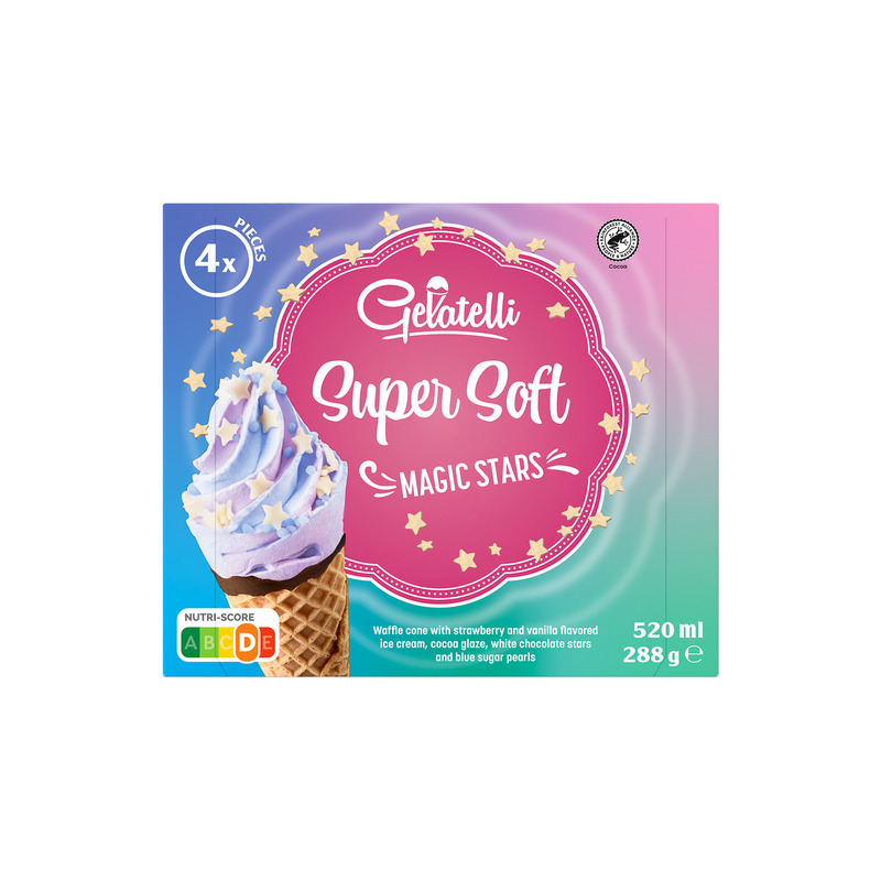 GELATELLI Jäätisetorbik Super Soft