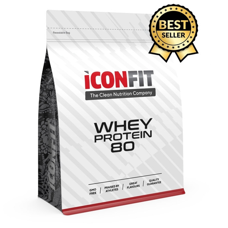 Whey Protein 80 – Vanilla, ICONFIT, 1 kg