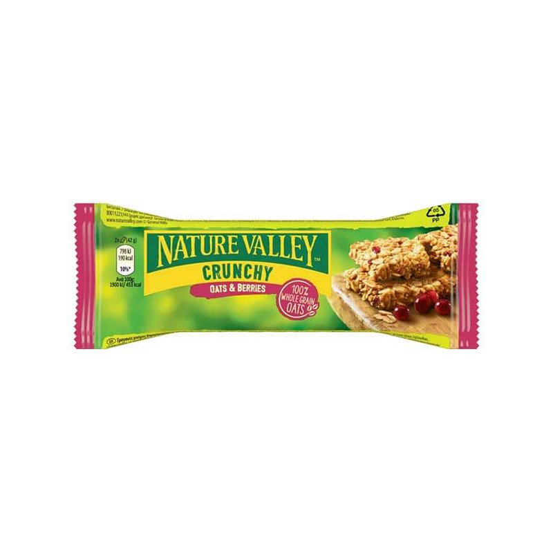 Täisterabatoon marjadega, NATURE VALLEY, 42 g