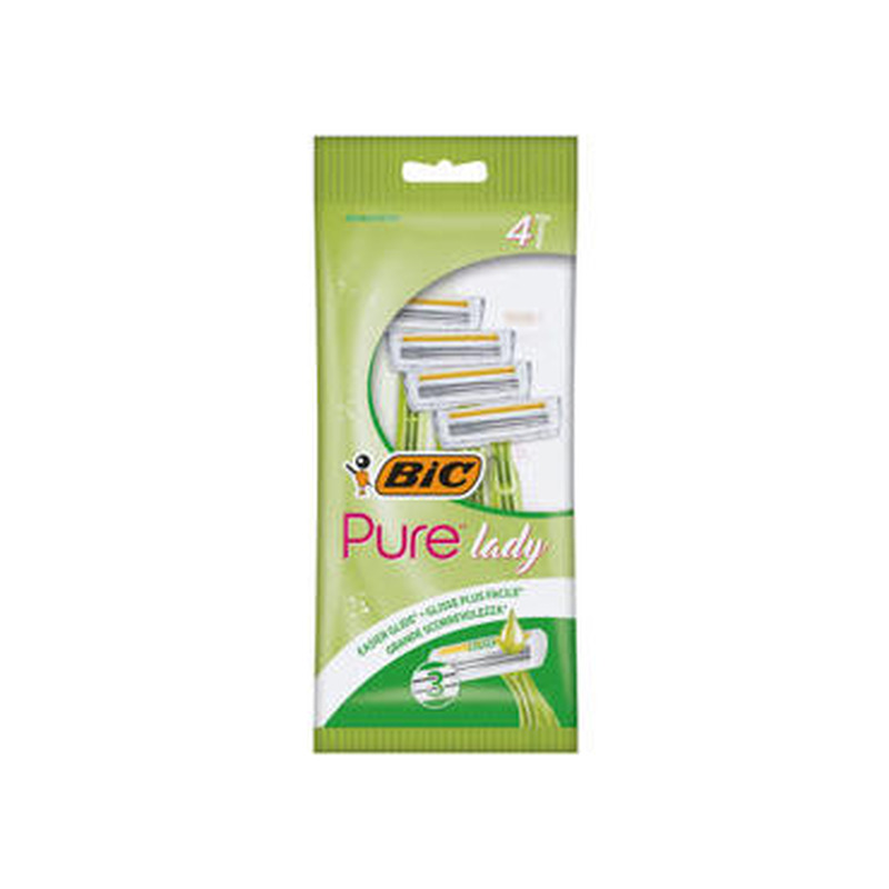 Raseerija BIC Pure Lady Aloe 4tk