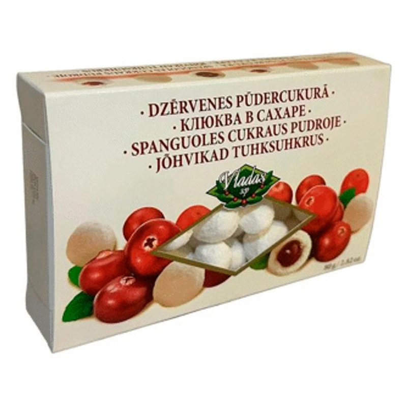 Jõhvikas tuhksuhkrus