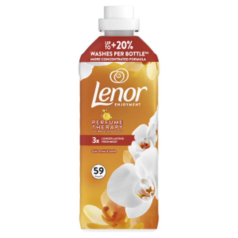Pesuloputusvahend Gold Orchid&Vanilla, 59 pesukorda, LENOR, 1,239 L