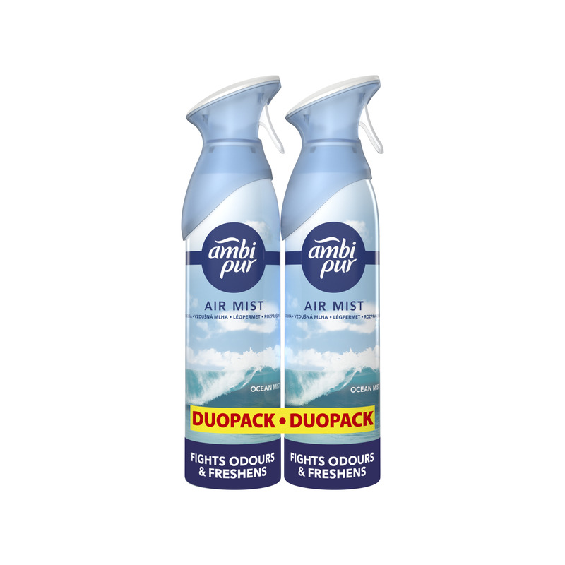 Ambi Pur Ocean Mist Õhuvärskendaja, 2 x 185 ml