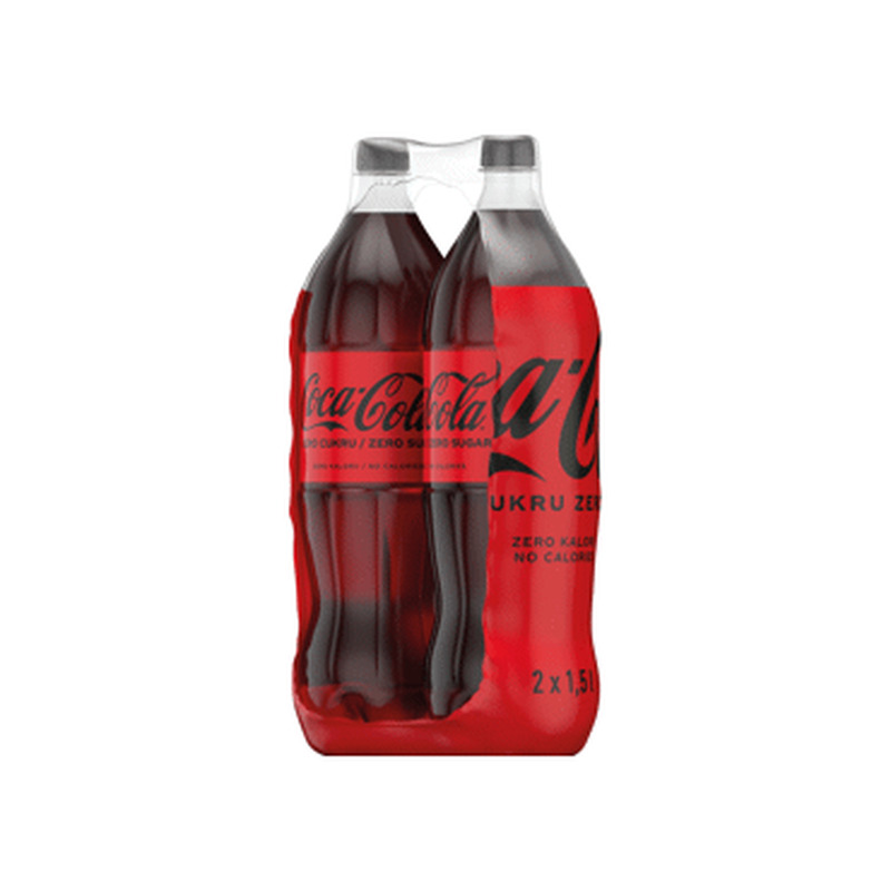 Karastusjook COCA-COLA Zero 1.5L*2tk