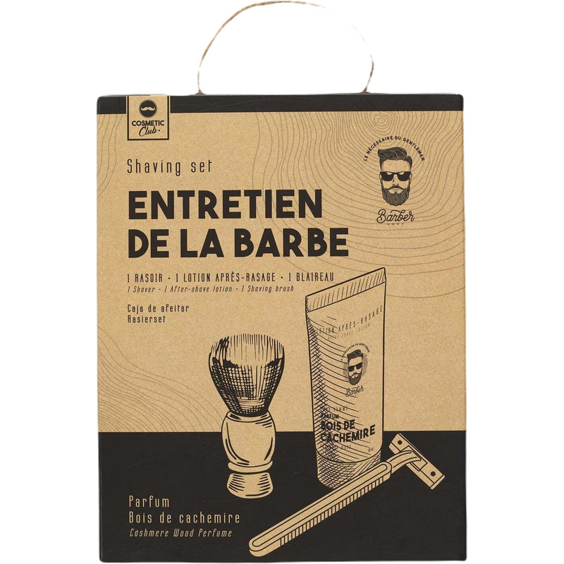 COSMETIC CLUB raseerimiskomplekt meestele 3-osaline