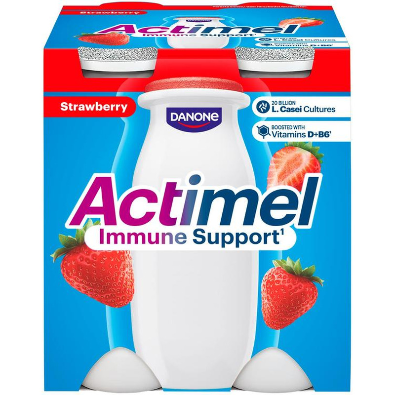 Actimel Jogurtijook 4x100g, maasika