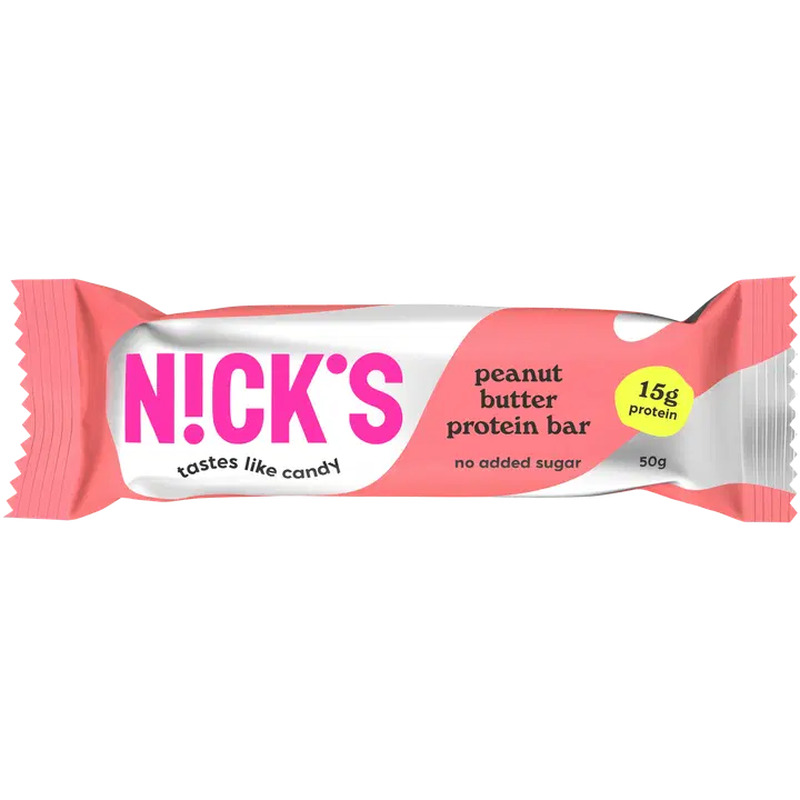 Maapähklikreemi proteiinibatoon, NICKS, 50 g