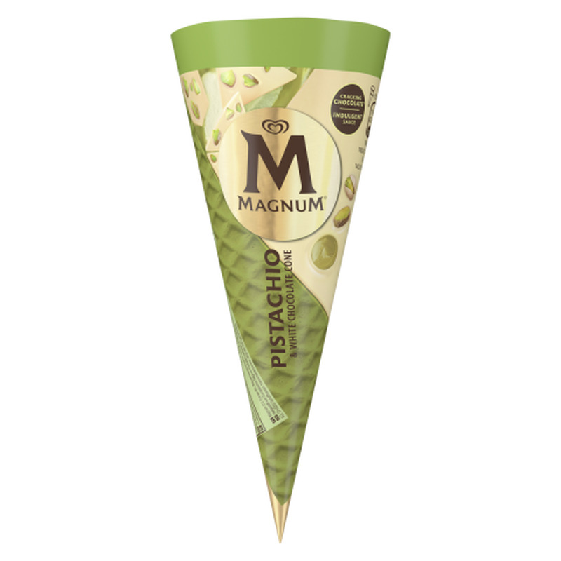Jäätis pistaatsiapähkli ja valge šokolaadiga Magnum 115ml/82g