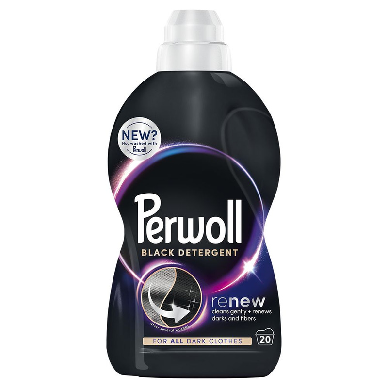 Pesugeel Black 20pk, PERWOLL, 1 l