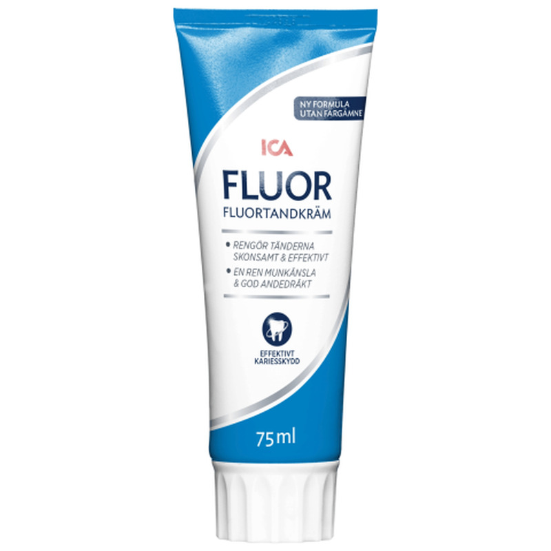 Hambapasta fluoriidiga ICA 75ml