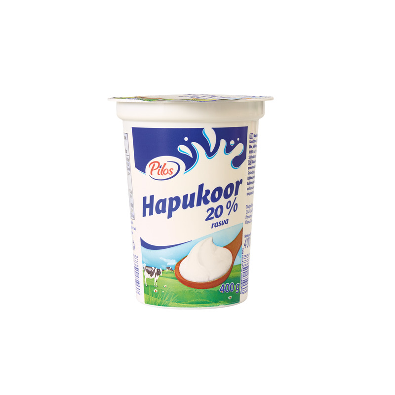 Hapukoor 20%