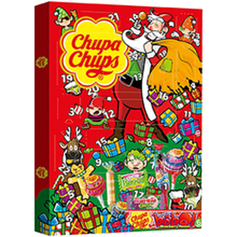 Chupa Chups advendikalender 210,6 g