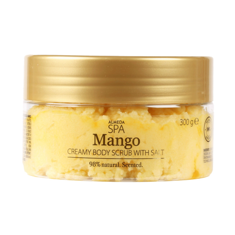 Kreemjas kehakoorija soolaga Mango Almeda Spa 300g