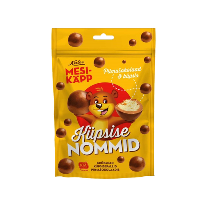 Küpsisepallid piimašokolaadis Mesikäpp Küpsisenommid 120g