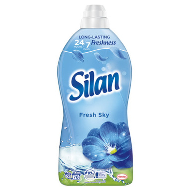Pesuloputusvahend Fresh Sky 76pk, SILAN, 1,62 L