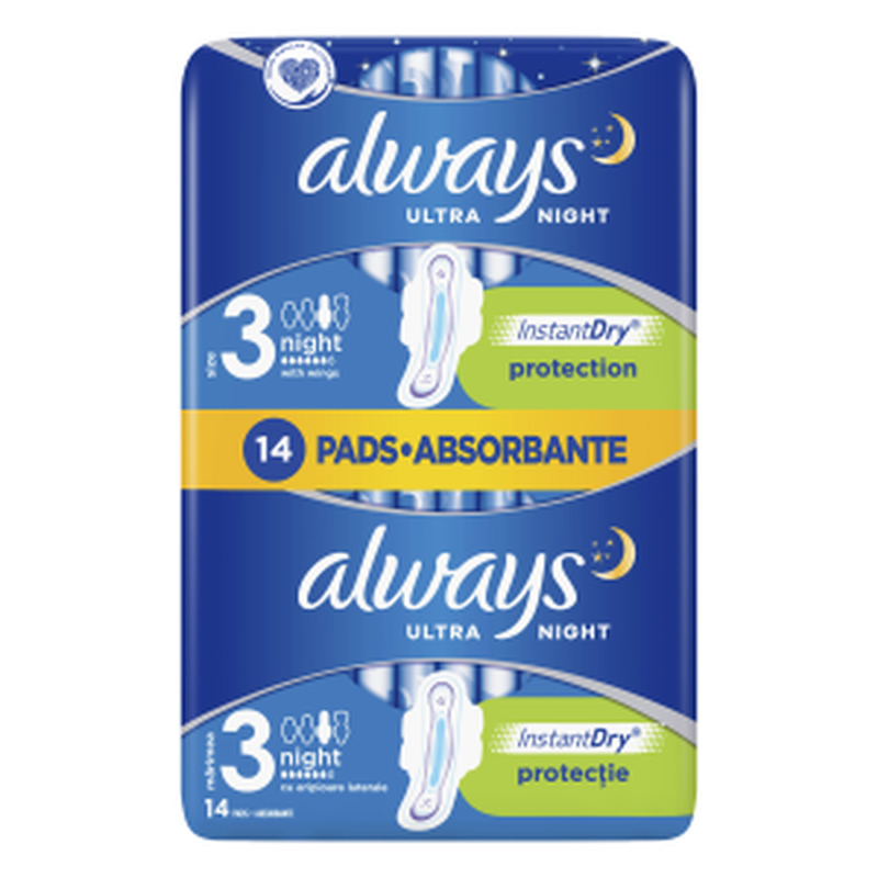 Always Ultra Night Duo h/side 14tk