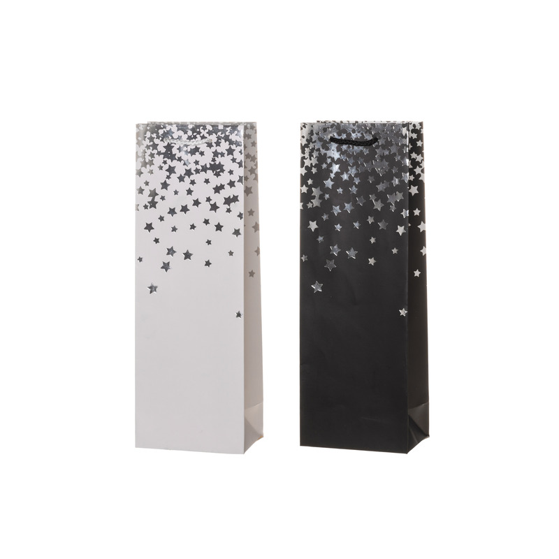 Pudelikott sangadega 13x8x36cm(valge,must,2 erinevat)