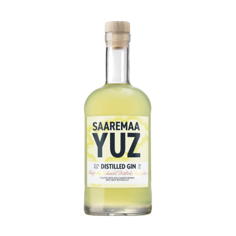 Destilleeritud gin Saaremaa Gin Yuz 37,5%vol 0,5l
