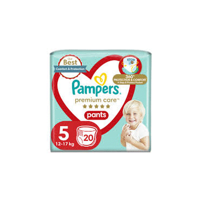 Püksmähkmed PAMPERS PC S5 12-18kg,20tk