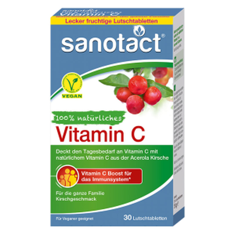 C-vitamiin 100% looduslik, SANOTACT, 51 g