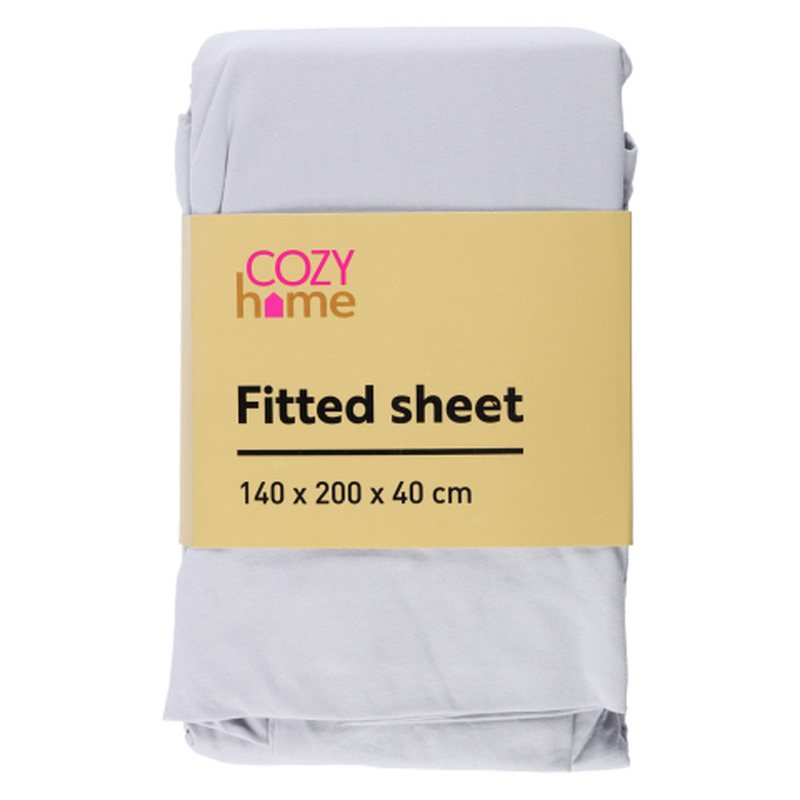 Kummiga voodilina Cozy home 140x200x40cm SS25