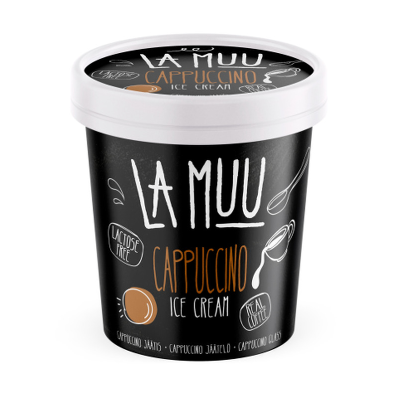 Jäätis Cappuccino laktoosivaba La Muu 250g/500ml