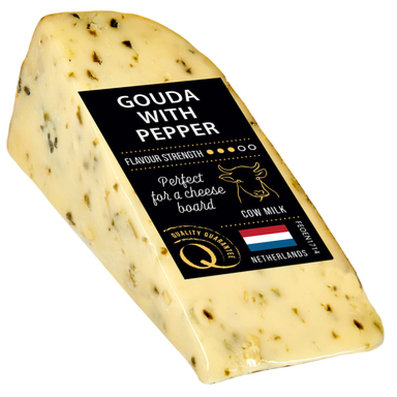 EUROSER DAIRY Gouda juust pipraga 130g