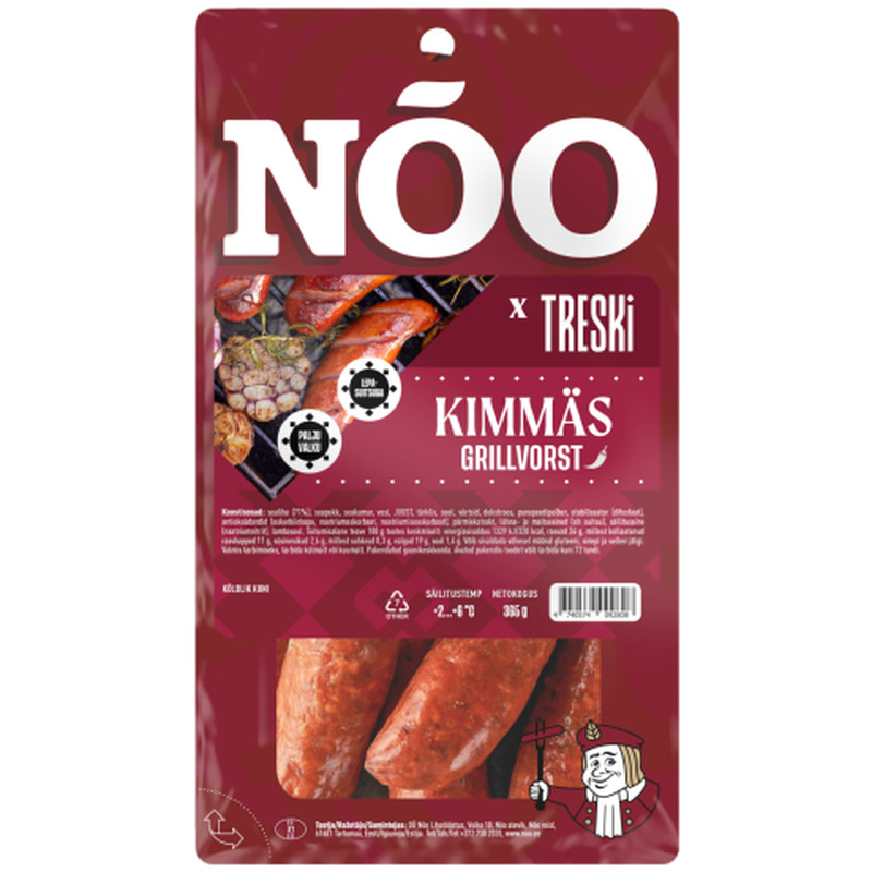 Grillvorstid Treski Kimmäs Nõo 365g