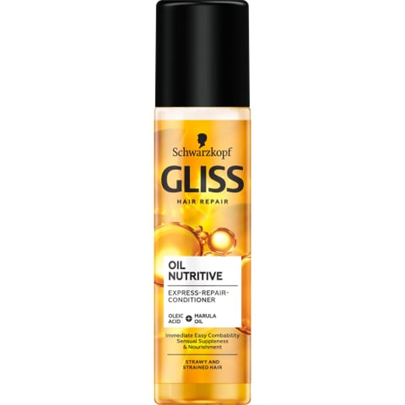 Palsam pihustav Gliss Oil Nutritive juustese jäetav 200ml