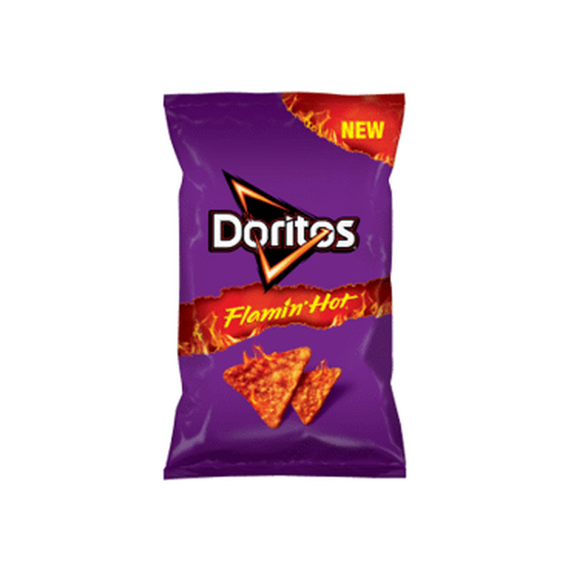 Eriti vürtsikad maisikrõpsud, DORITOS, 75 g