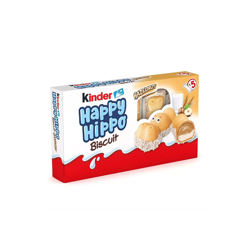 Vahvlid KINDER HAPPY HIPPO Sarapuupähkli 103g