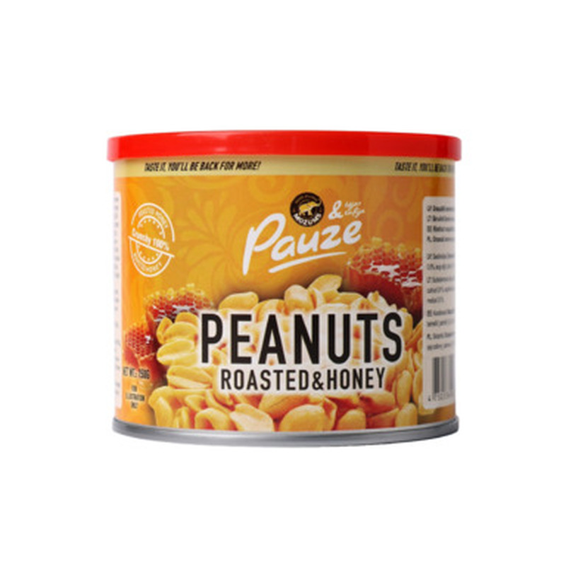 PAUZE Röstitud maapähklid meega 150g