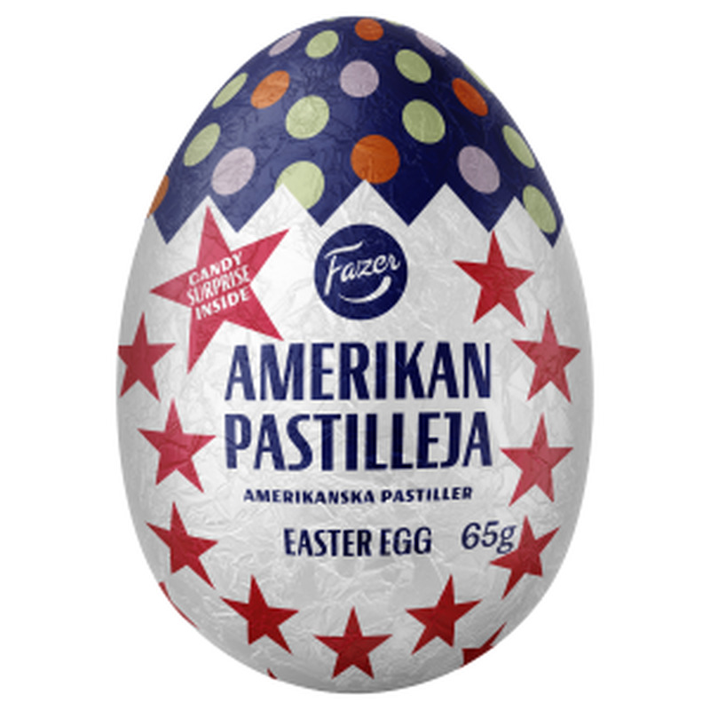 Fazer shok.muna Amerikan Pastilli 65g