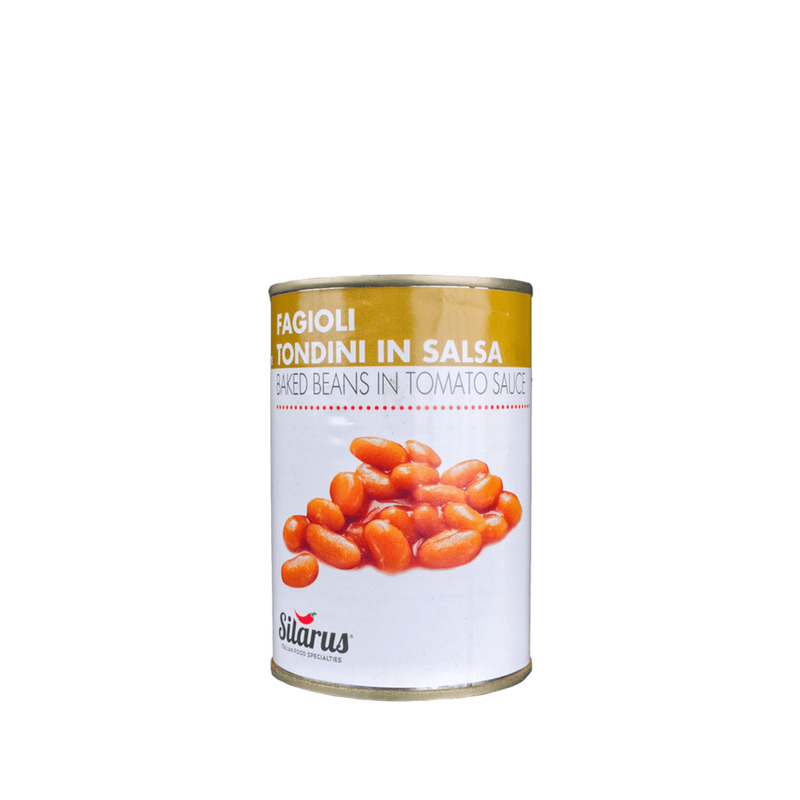SILARUS Valged oad tomatikastmes 400g (EO)