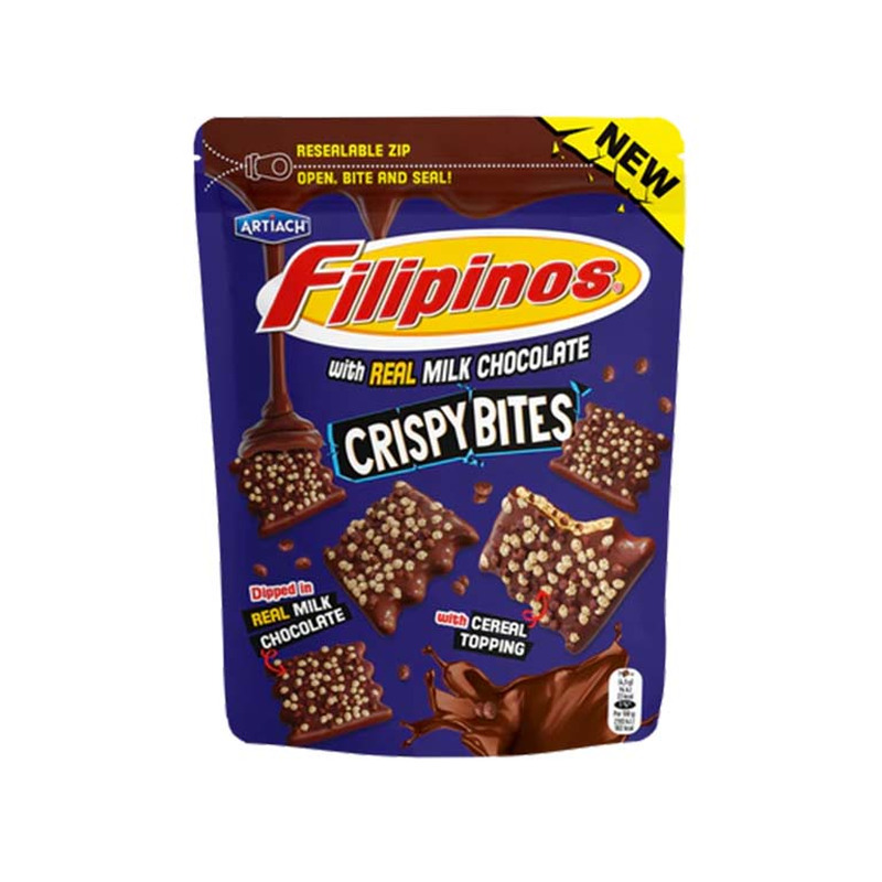 Krõbedad piimašokolaadiampsud, FILIPINOS, 100 g