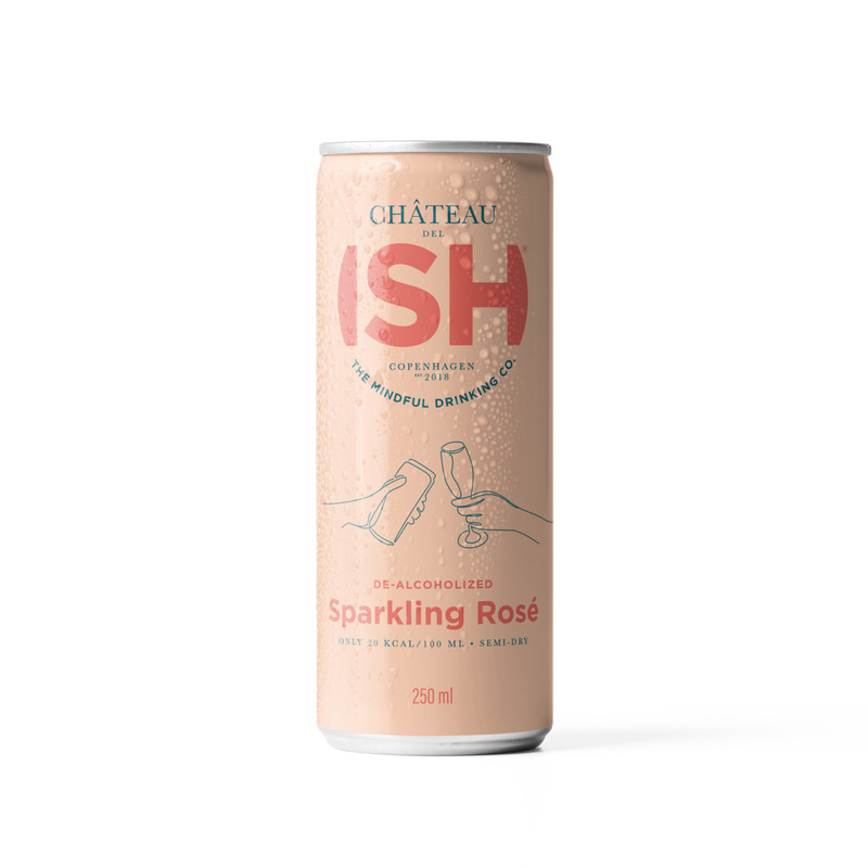 ISH Chateau Sparkling Rose alkoholivaba vahuvein 25cl (purk)