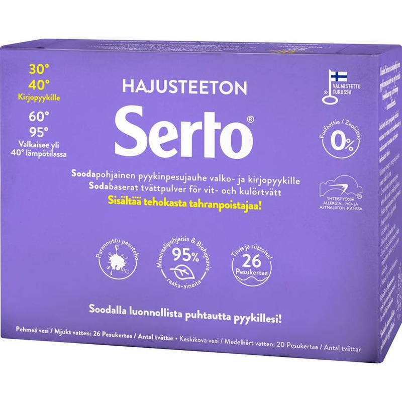 Serto pesupulber lõhnatu 890g