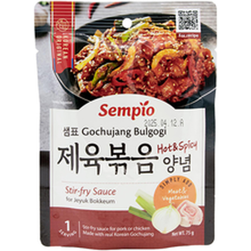 Sempio koreapärane gochujang bulgogi kaste 60 g