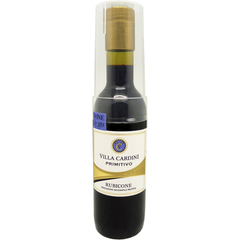VILLA CARDINI Primitivo 13% 18,7cl(punane,kuiv,tops,pet)