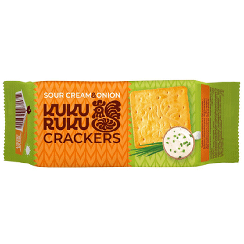 Kreekerid Kuku Ruku sibula-hapuk.72g