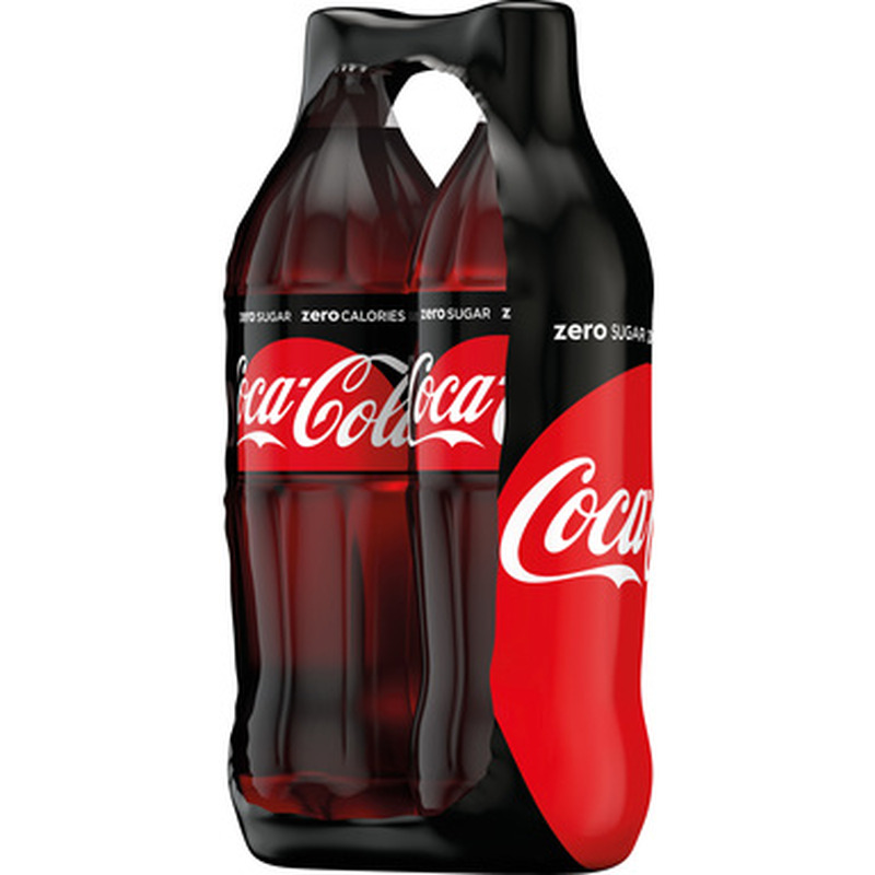 Karastusjook Coca-Cola Zero 2-pakk, COCA-COLA, 2 x 1,5 L