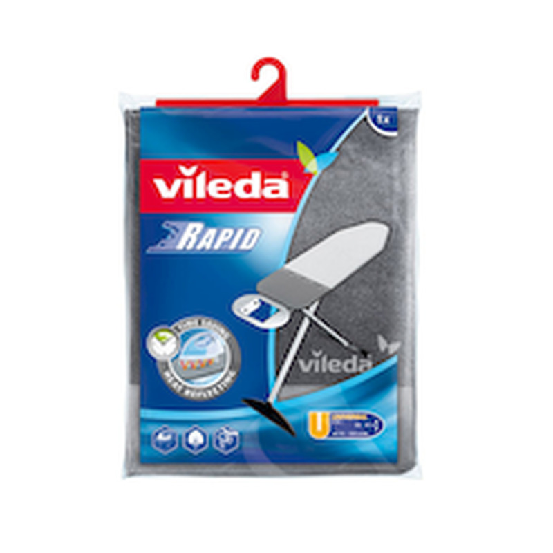 VILEDA triikimislaua kate Rapid/hall-hõbedane