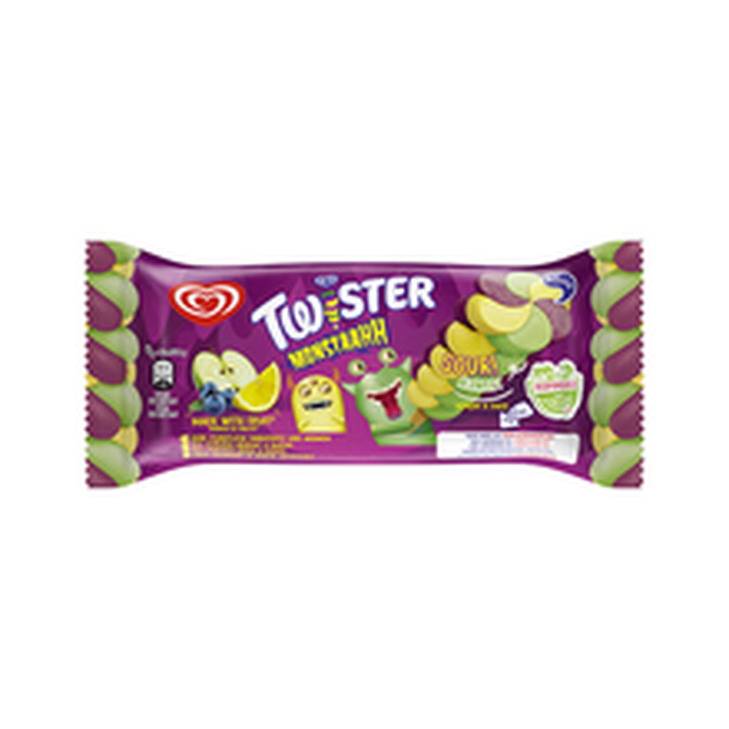 Twister Monster pulgajäätis 70ml/72g