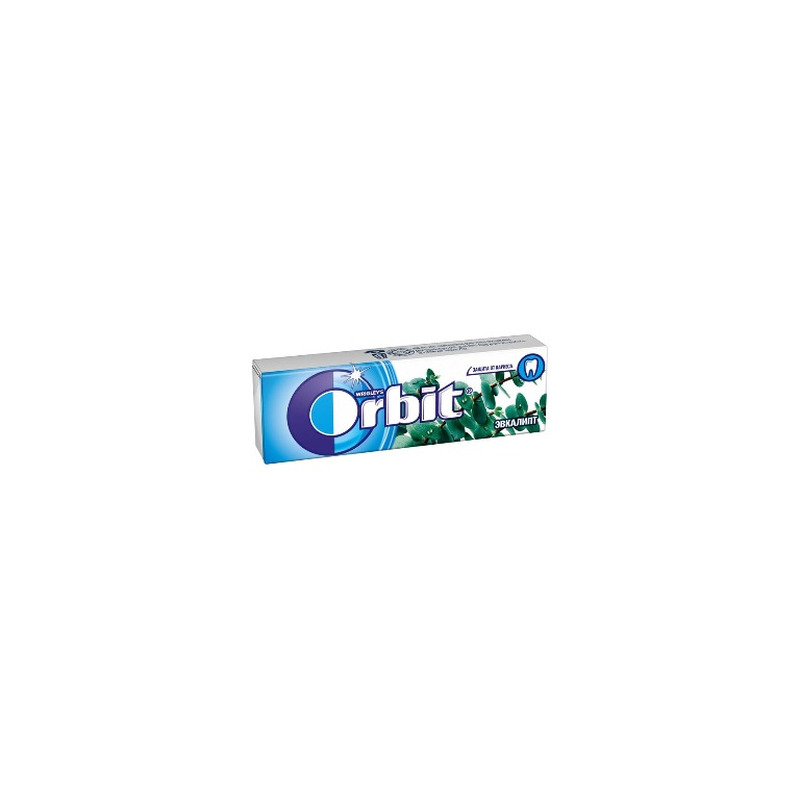 Närimiskumm Eucalyptus suhkruvaba, ORBIT, 14 g